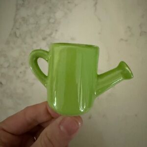 Nora Fleming mini A155 Green Watering Can